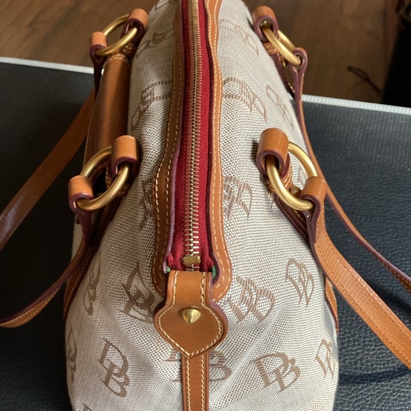 Dooney&Bourke Brown/tan cloth bag - Picture 4 of 8